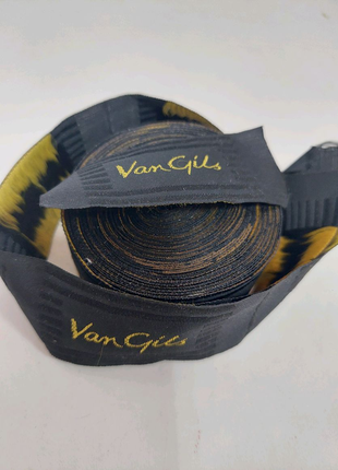Тесьма брендовая " "van gils ".
