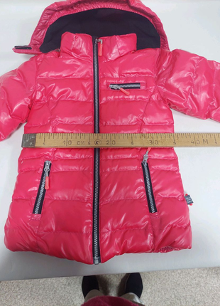 Куртка для девочки зимняя, с капюшоном.7 фото