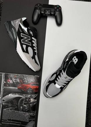 Чоловічі кросівки new balance 990 v3 якість висока, зручні в носінні легкі та повсякденні кросівки5 фото