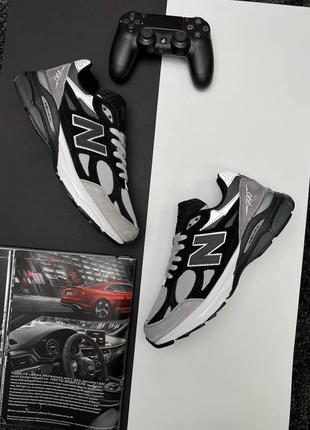 Чоловічі кросівки new balance 990 v3 якість висока, зручні в носінні легкі та повсякденні кросівки6 фото