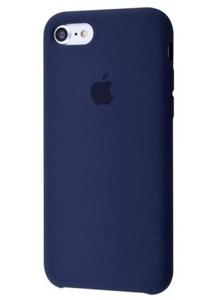 Чохол silicone case для iphone 7 / 8 deep navy (силіконовий чо...