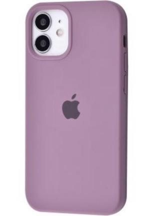 Чохол full silicone case для iphone 12 / 12 pro blueberry (сил...