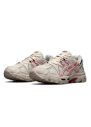 Жіночі кросівки asics gel - kahana 8 new beige pink2 фото