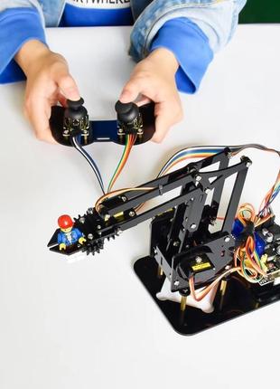 Конструктор arduino keyestudio роботизована рука