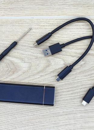 Кишеня для ssd m.2 sata ngff type-c, usb3.0