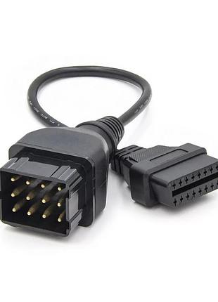 Адаптер obd2 - renault 12pin