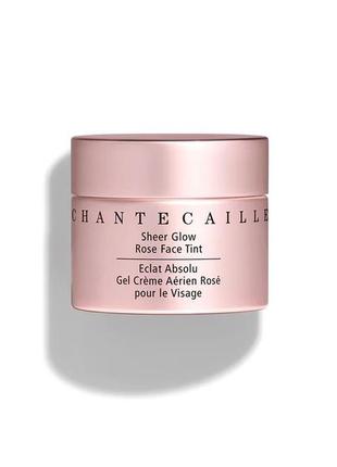 Chantecaille sheer glow rose face tint крем для обличчя зволожуючий з ефектом сяйва