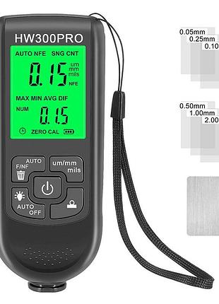 Товщиномір лакофарбового покриття hw300pro
