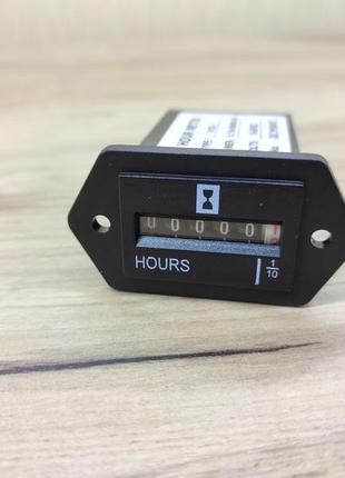 Лічильник мотогодин механічний 10 - 80 вольт