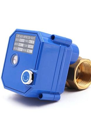 Кульовий кран з електроприводом cwx cr02 dn25 9-24 вольт