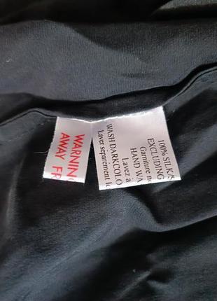 Роскошный шелковый халат, 100% шелк 23/08/106 фото