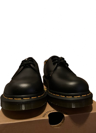 Original🔥 dr. martens 11838001 nappa туфлі 1461 black мешти черевики unisex3 фото