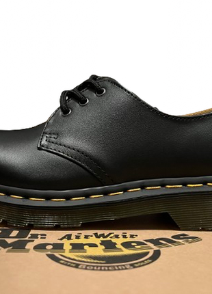 Original🔥 dr. martens 11838001 nappa туфли 1461 black сметь ботинки unisex6 фото