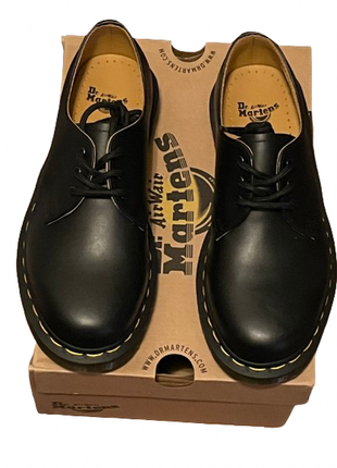 Original🔥 dr. martens 11838001 nappa туфлі 1461 black мешти черевики unisex1 фото