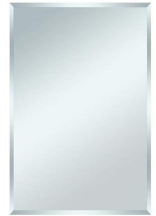 Дзеркало вологостійке у ванну кімнату 50 х 70 см ф10 mm