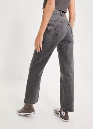 Levi's premium оригинальные прямые джинсы высокая посадка
