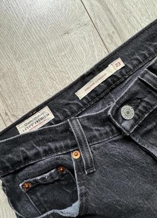 Levi's premium оригинальные прямые джинсы высокая посадка7 фото