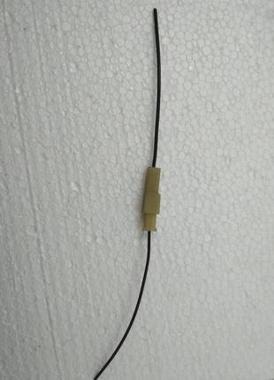 Роз'єм 1 контакт з проводом (тато+мама)