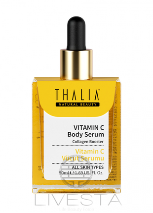 Сыворотка для тела с витамином с thalia, 50 мл1 фото