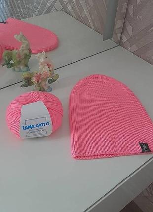 Вязаная шапка, мериносовая шапка