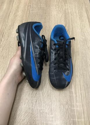 Nike 31-32 р бутсы кроссовки копачки футзалки бампы копочки кросівки2 фото