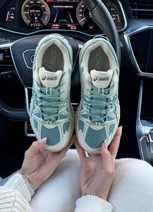 Скидка! женские кроссовки asics gel - kahana 8 new beige mint8 фото