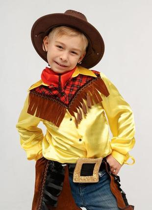 "ковбой" карнавальний костюм для хлопчика5 фото
