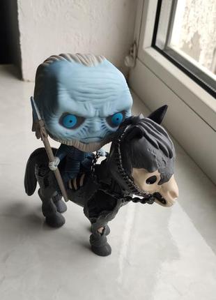 Фігурка статуетка funko pop white walker on horse гра престолів funko pop (60)1 фото