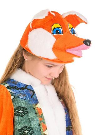 "лисиця" карнавальний костюм для дівчинки2 фото