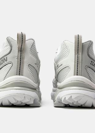 Мужские кроссовки salomon xt-6 expanse white grey8 фото