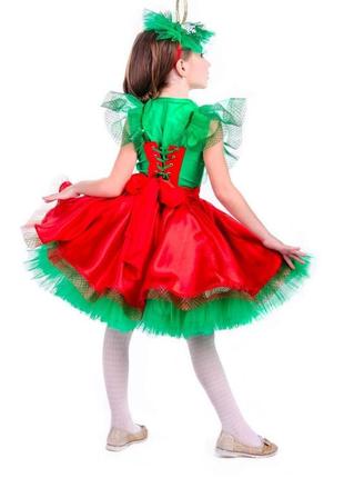 "ялинкова іграшка" карнавальний костюм для дівчинки4 фото