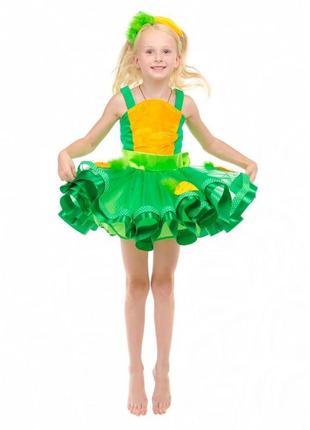 "морквина модниця" карнавальний костюм для дівчинки5 фото