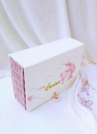 “pink unicorn”- скринька для прикрас2 фото