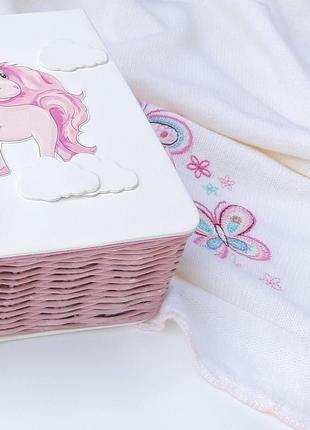 “pink unicorn”- скринька для прикрас4 фото