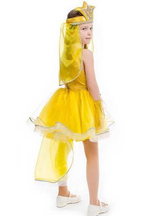 "золота рибка"карнавальний костюм для дівчинки3 фото