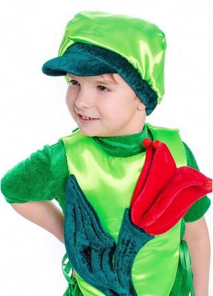 "тюльпан" дитячий карнавальний костюм4 фото