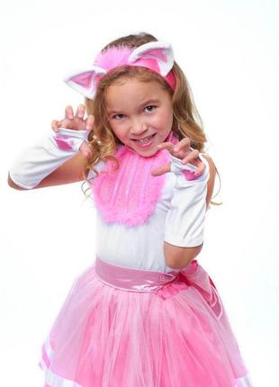 Кішечка "кірі-кірі" карнавальний костюм для дівчинки5 фото