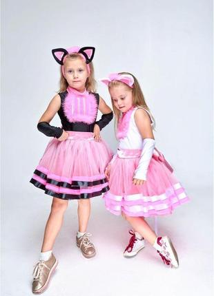 Кішечка "кірі-кірі" карнавальний костюм для дівчинки8 фото