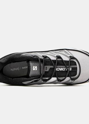 Мужские кроссовки salomon xt-6 expanse grey black7 фото