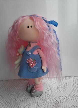 Кукла с розовыми волосами6 фото
