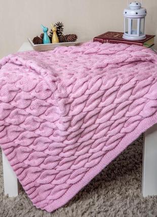 Детские вязаные пледы