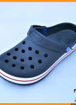 Женские тапочки croc$ синие кроксы шлепанцы сланцы (размеры: 36,39)9 фото
