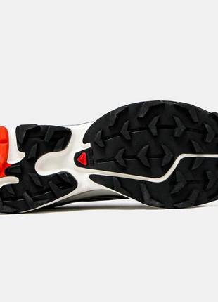 Мужские кроссовки salomon xt-6 black orange6 фото