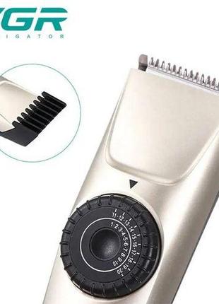 Машинка (тример) для стриження волосся й бороди vgr v-031, pro...2 фото