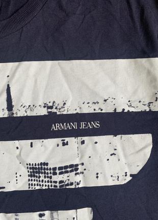 Распродажа armani jeans ® slim fit long sleeve t-shirts оригинал футболка-лонгслив4 фото
