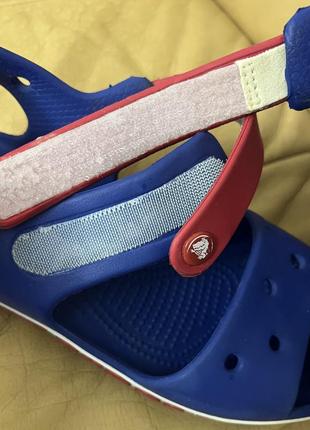 Сандалі crocs kids bayaband sandal cerulean blue5 фото