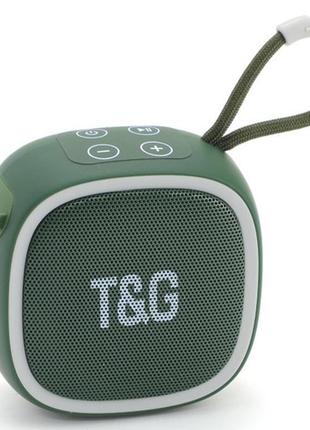 Bluetooth-колонка tg659, c функцією speakerphone, радіо, green