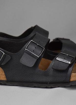 Birkenstock milano шльопанці сандалі сланці чоловічі шкіряні. німеччина. оригінал. 42 р./27 см.1 фото