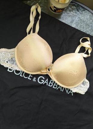 Нюдовый бюстгалтер пуш ап 75 в