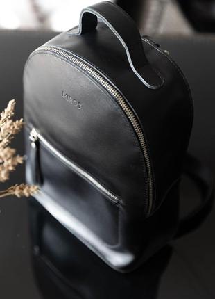 Кожаный женский рюкзак8 фото